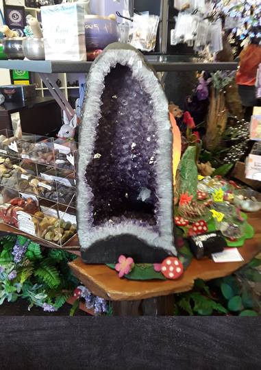 Amethyst with Calcite Geode 45kgs $1850